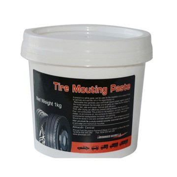 Tire mounting and demounting paste
