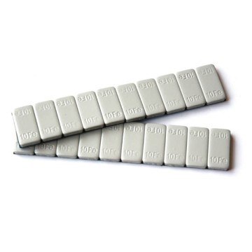 10g*12 White color wheel balance weight